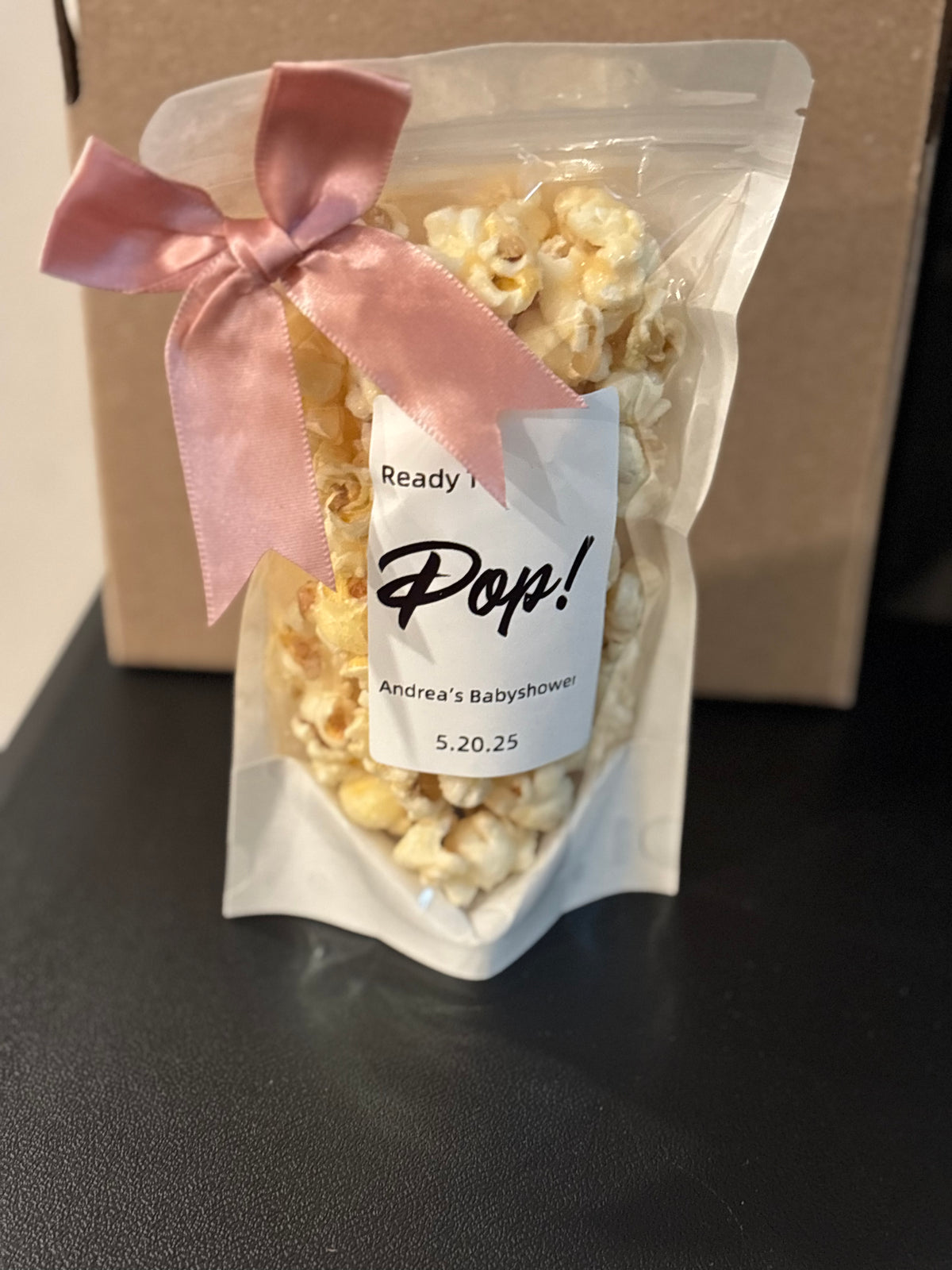 Custom Popcorn Event Favors