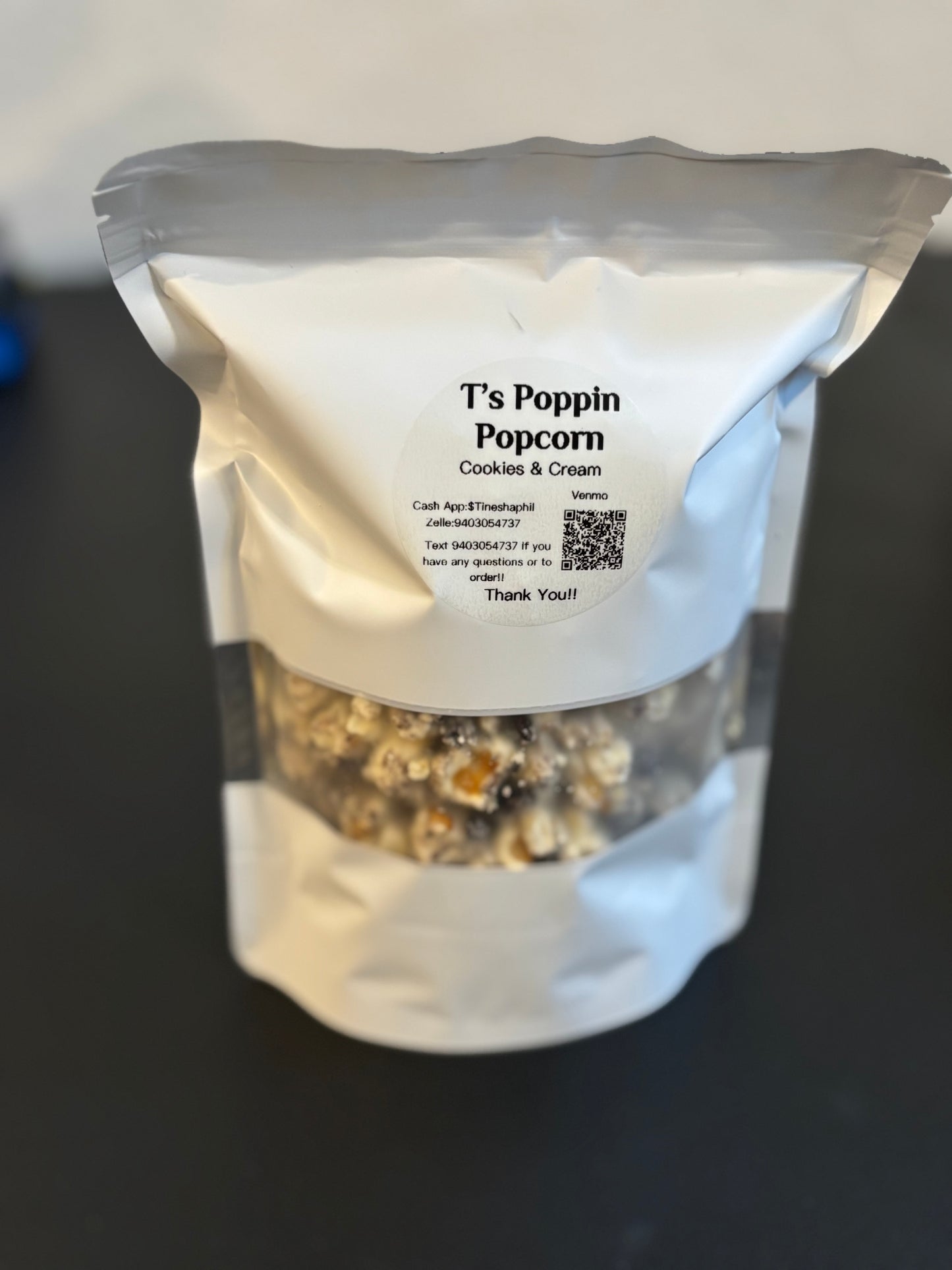 Cookies & Cream Popcorn